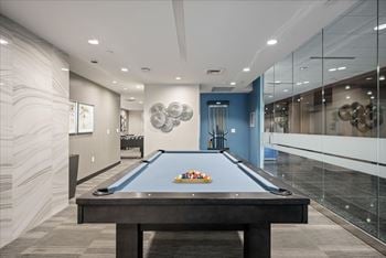 Resident billiards room at sky on main